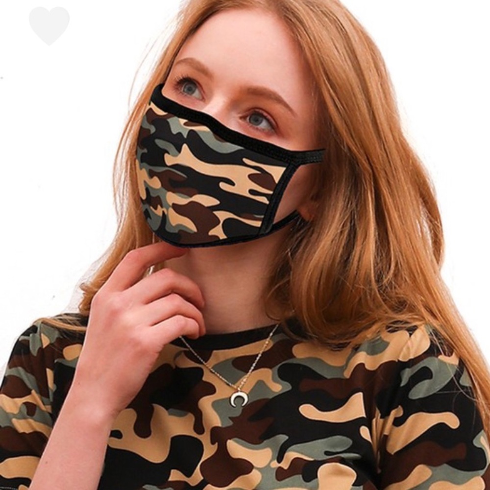 Match FaceMask & t-shirt Camo